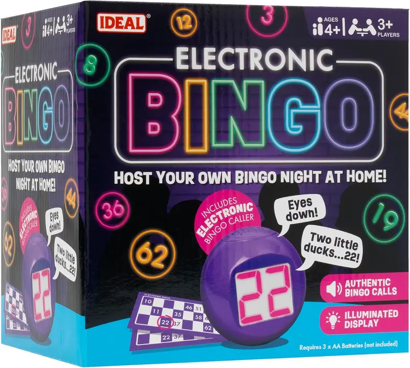 Electronic Bingo Game – Host Home Bingo Nights With Auto-Call Feature 1