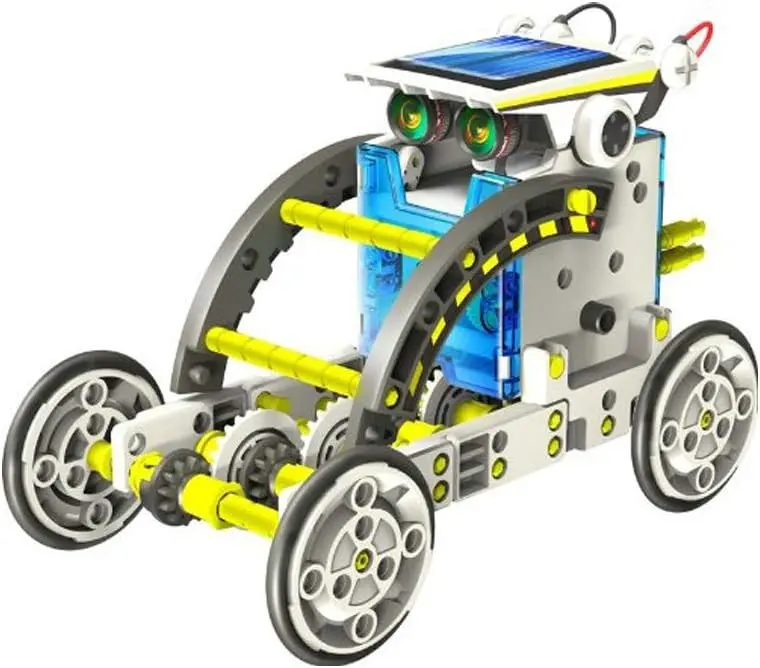 Elenco Solarbot 14 Educational Robot Kit – Solar-Powered Stem Project 1