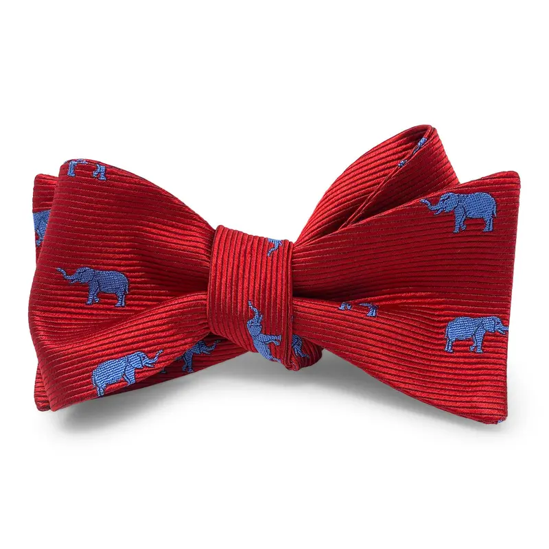 Elephant-Inspired Bow – Red 1