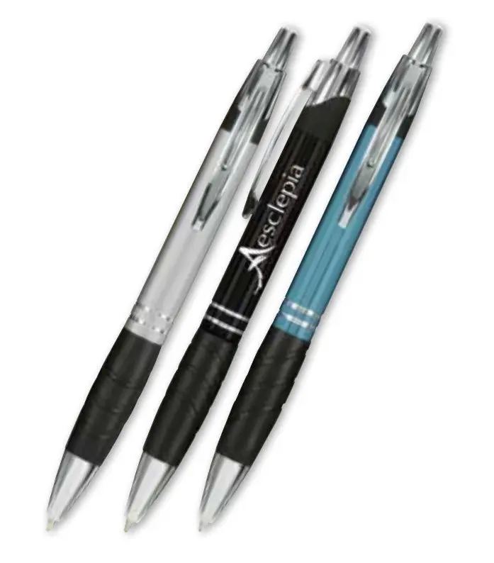 Equinox Sleek Metallic Logo Pen With Smooth Click Action 1