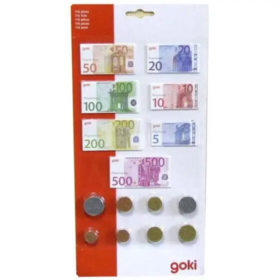 Euro-Themed Play Money Set For Kids 1