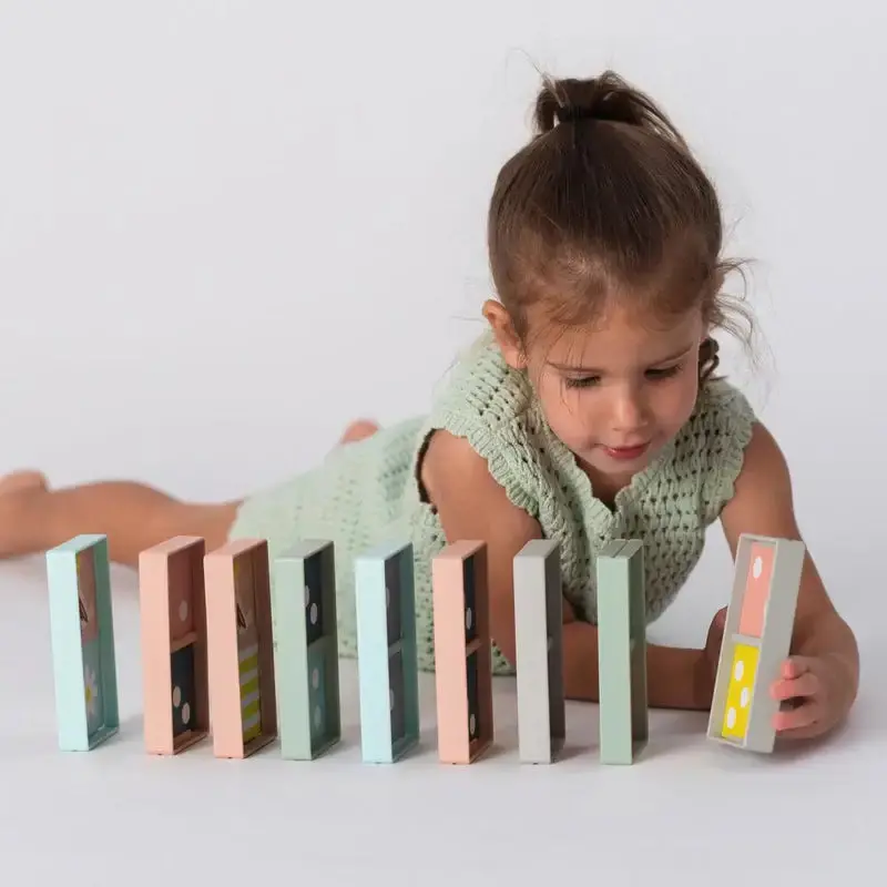 Extra-Large Toddler Domino Rally Construction Set 1