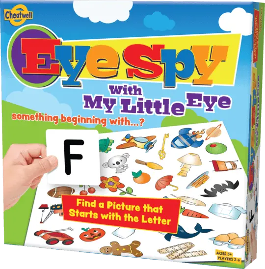 Eye-Spy Phonics Game: Early Literacy Matching Activity 1