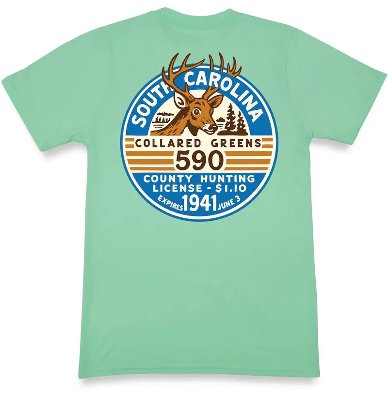 Fairway Hunting License Short Sleeve T-Shirt 1