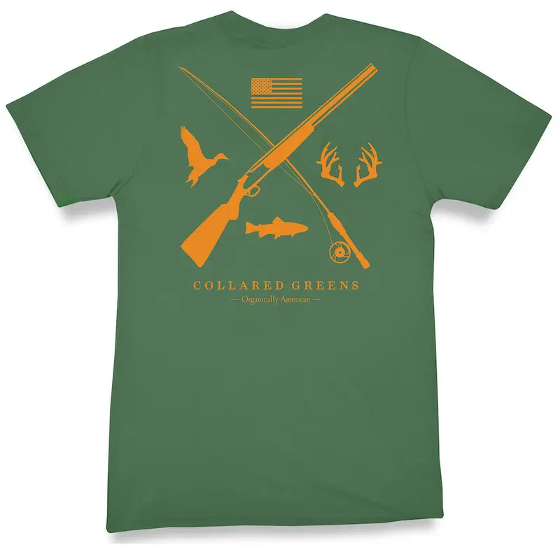 Field & Stream Short Sleeve T-Shirt – Forest Green 1