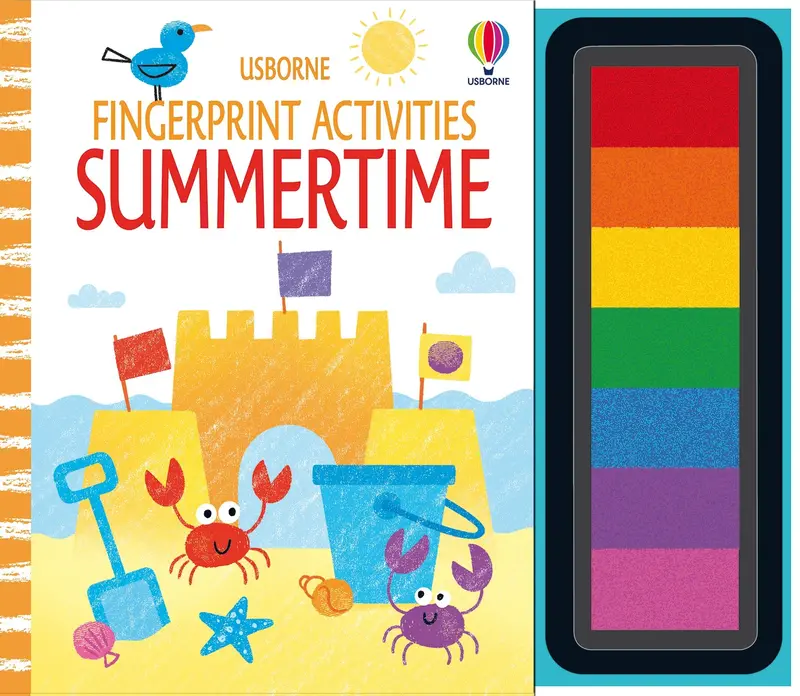Fingerprint Art Activities: Summertime Themes 1