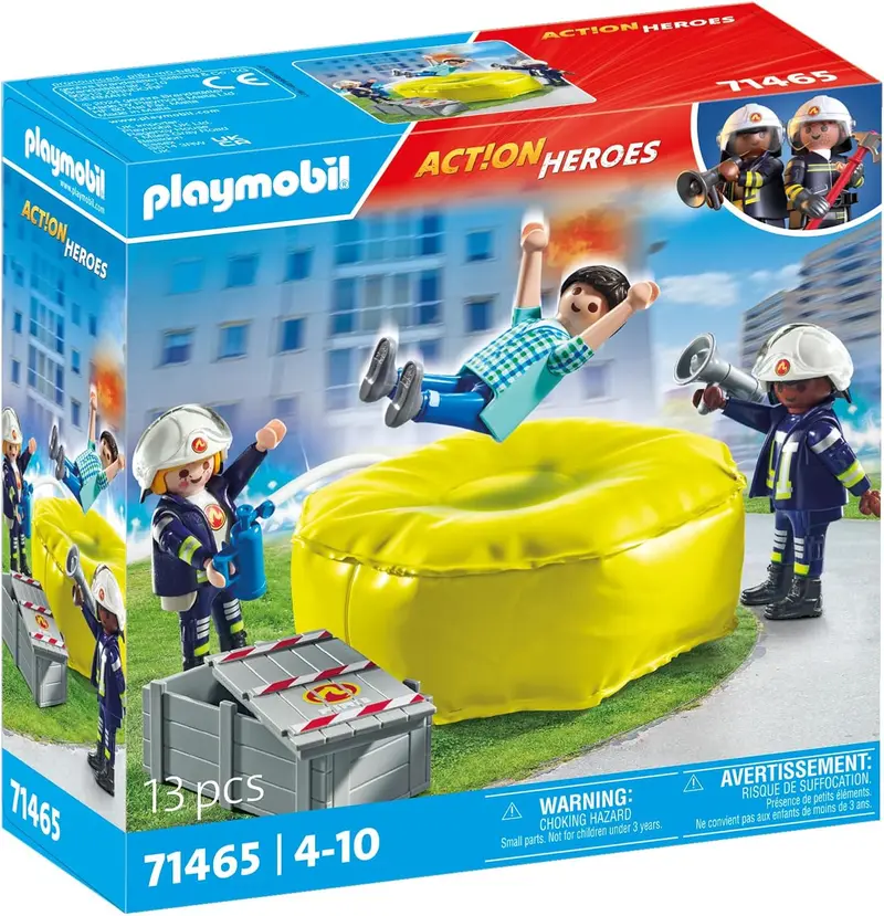 Firefighter Toy With Air Pillow Support 1