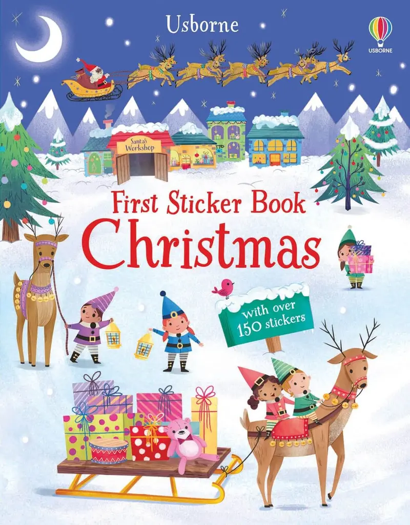 First Christmas Sticker Book For Young Learners 1
