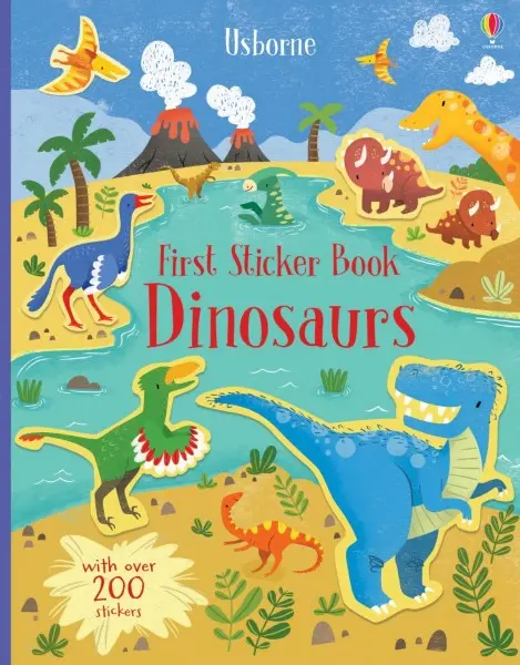 First Sticker Book: Dinosaurs – Educational Activity Book For Young Learners 1