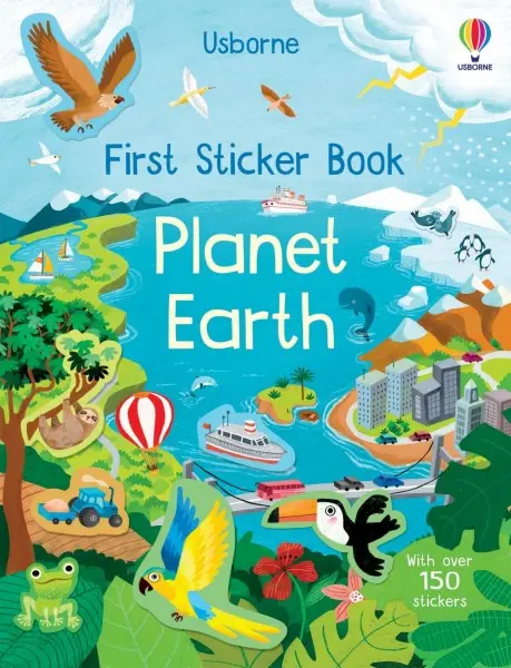 First Sticker Book: Planet Earth – Geography & Nature Learning Sticker Book 1