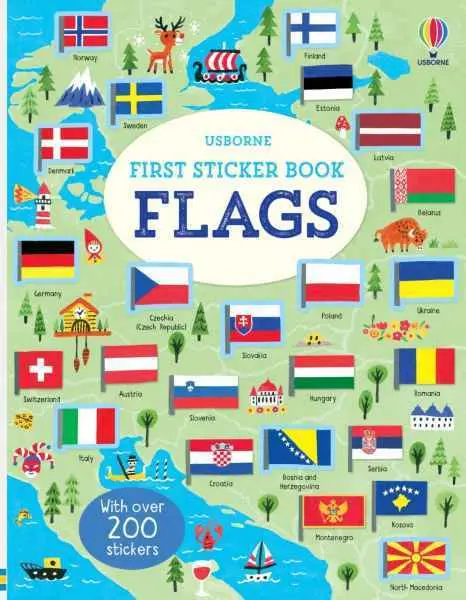 First Sticker Book: World Flags 1