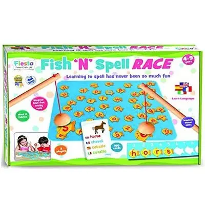 Fish ‘N’ Spell Race – Phonics & Spelling Board Game 1