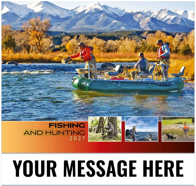 'Fishing And Hunting' 2027 Outdoor Calendar – Adventure & Wildlife Photography 1