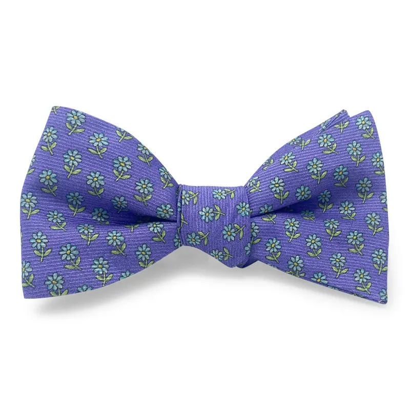 Fleur Purple Bow Decoration 1