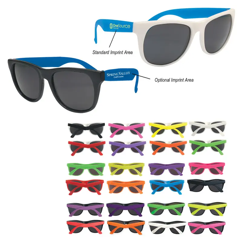 Flexible Rubber-Framed Sunglasses For Active Lifestyles 1