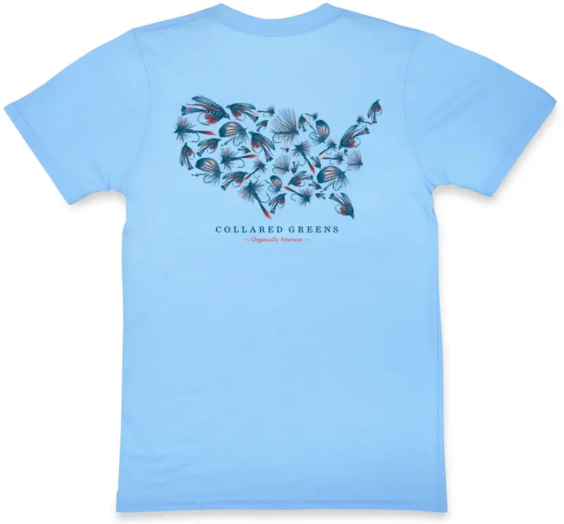 Flies Forever Carolina Short Sleeve T-Shirt 1