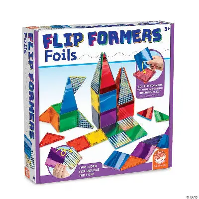 Flipformers Foils – Shimmering Magnetic Shape-Building Kit 1