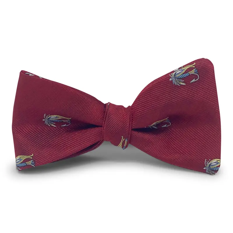 Fly Fishing Red Hair Bow 1