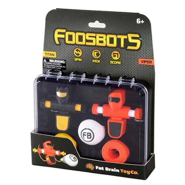 Foosbots Twin Pack – Interactive Mini Robots 1