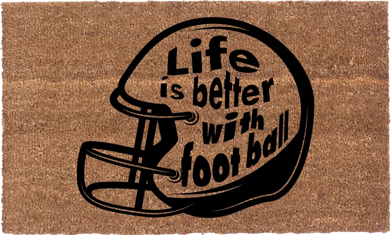 Football Lover’S Lifestyle Mat 1
