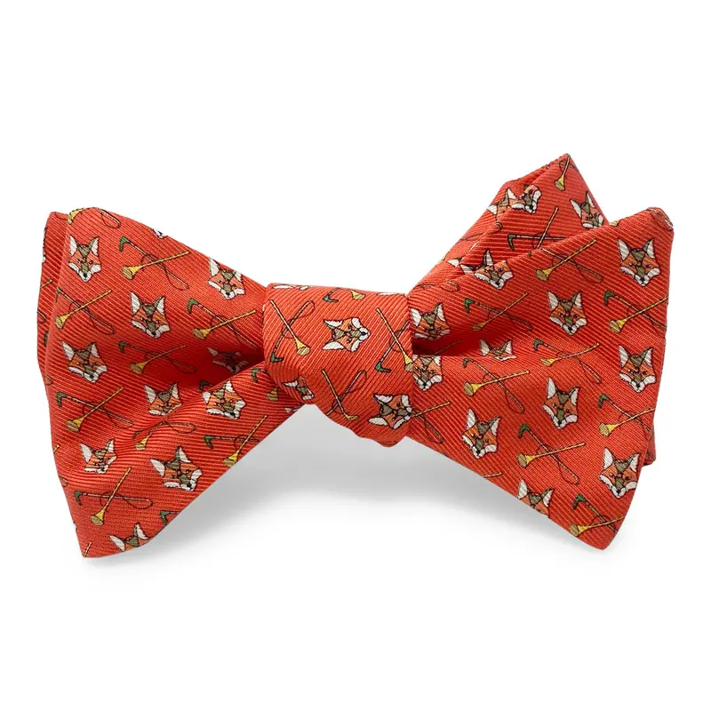 Fox Head Red Bow Design 1