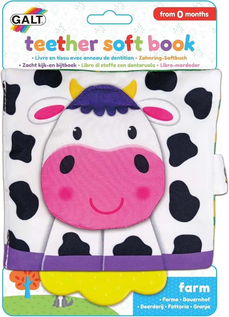 Galt Soft Farm Animal Touch-And-Feel Book 1