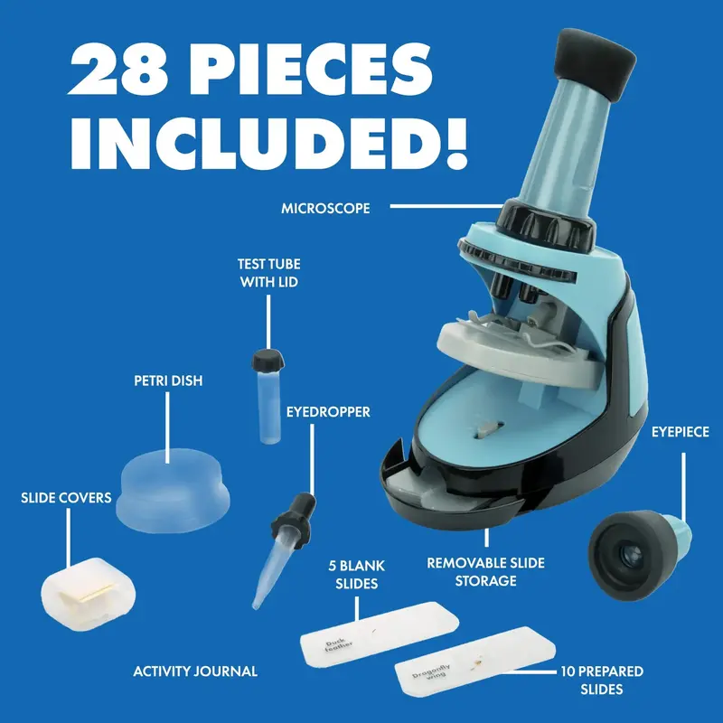 Geosafari Beginner Microscope Science Kit With Lab Tools 1