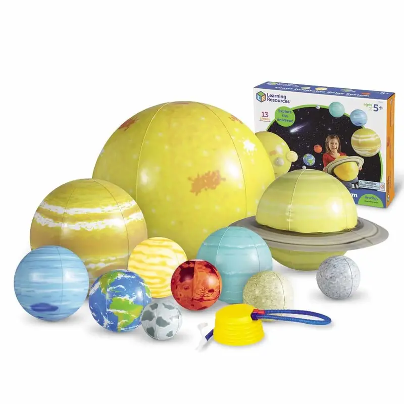 Giant Inflatable Solar System – Classroom-Sized Planet Display Set 1