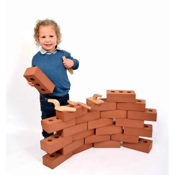 Giant Life-Size Building Bricks – 50-Piece Oversized Construction Set 1
