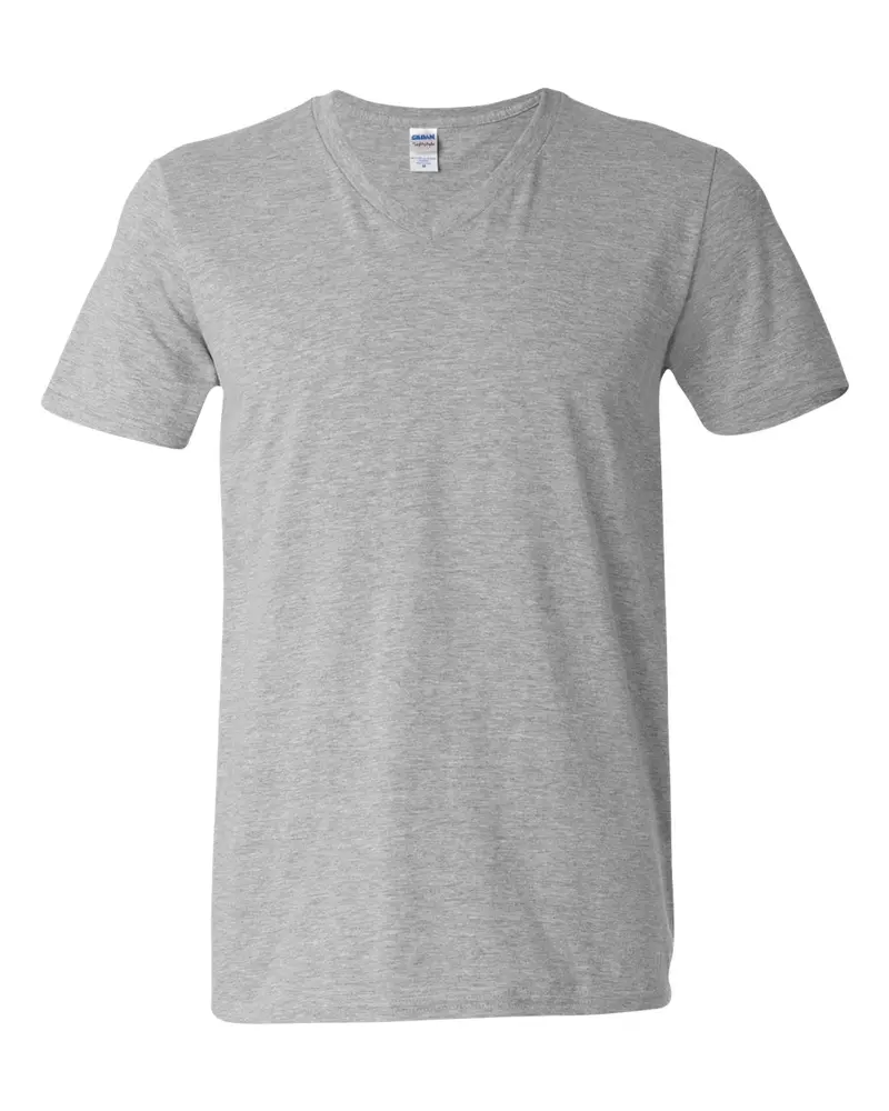 Gildan Softstyle Men'S V-Neck T-Shirt – Lightweight Cotton 1