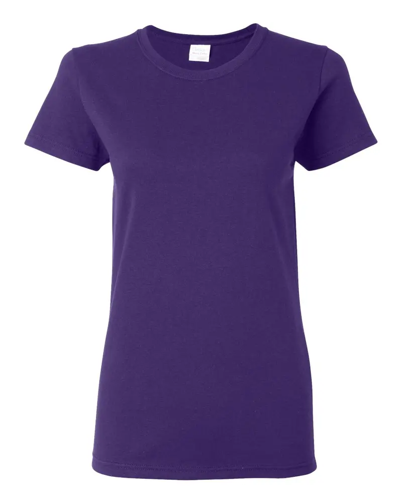 Gildan Women'S Durable Heavy Cotton Short-Sleeve Shirt 1