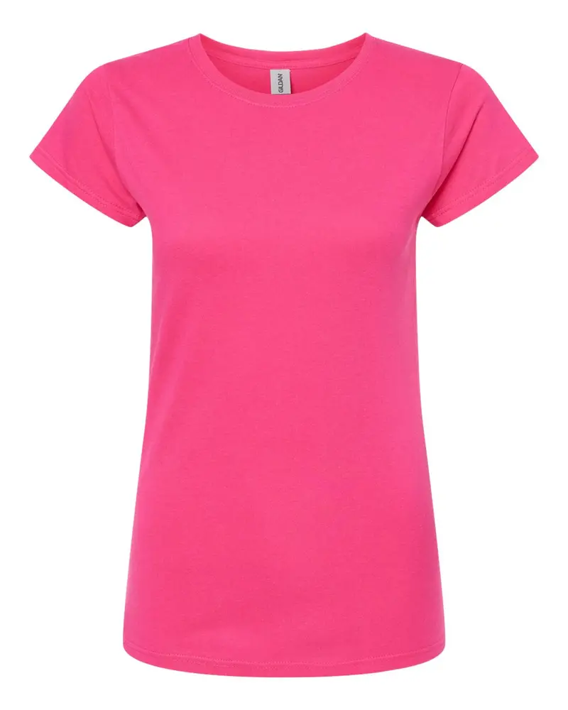 Gildan Women'S Softstyle Crew Neck T-Shirt – Feminine Fit 1