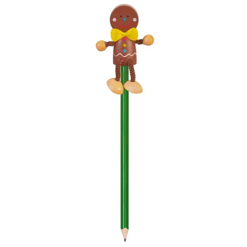 Gingerbread Man Pencil – Fiesta-Themed Writing Tool 1