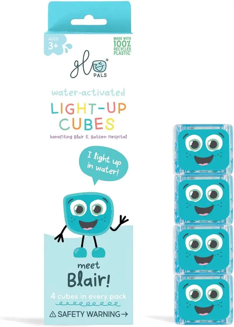 Glo Pals Blair Light-Up Bath Cubes – 4-Pack (Back In Stock: 18 Nov) 1