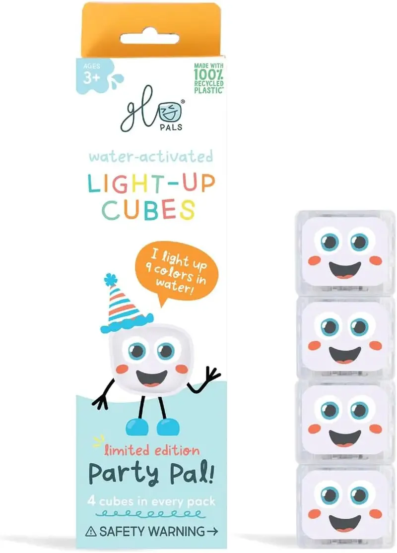 Glo Pals Party Pal Light-Up Cubes (4-Pack) 1