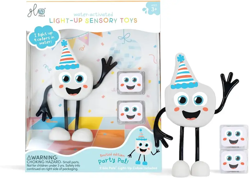 Glo Pals Party Pal White Character Figure 1