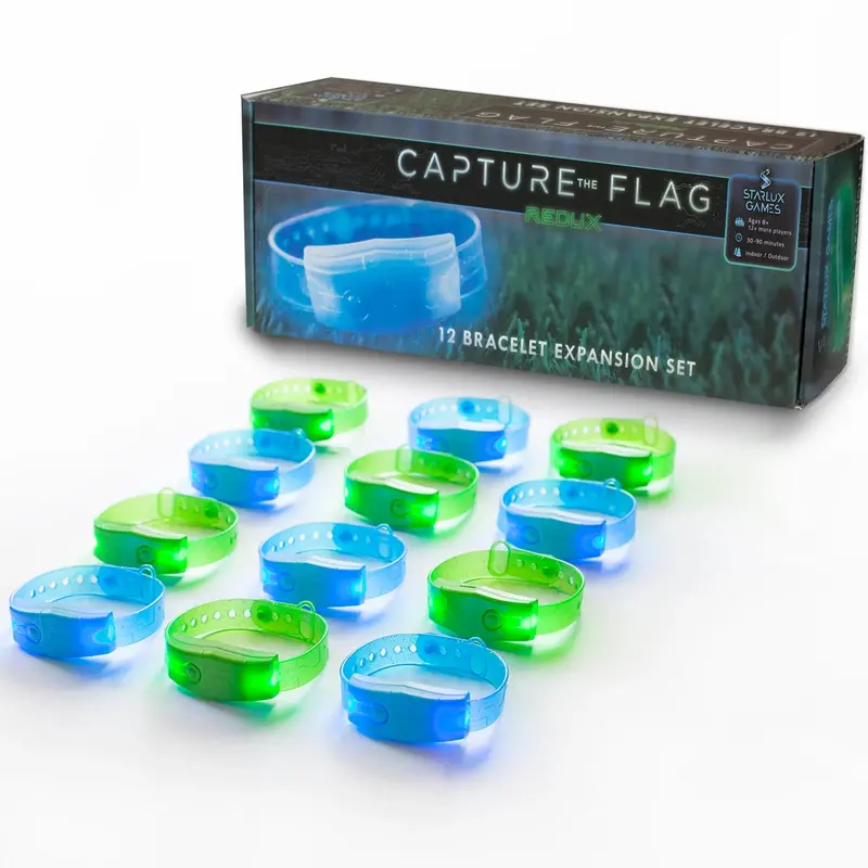 Glow-In-The-Dark Capture The Flag Bracelets – Tactical Play Expansion 1