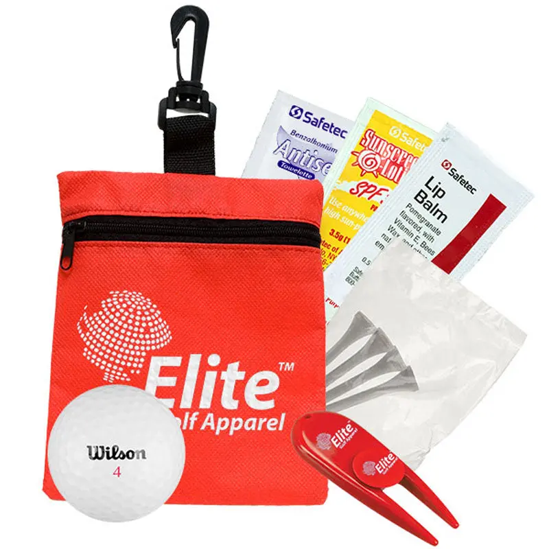 Golf-Themed Sun Protection Gift Set With Tote Bag 1