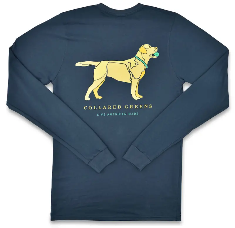 Good Boy Yellow Labrador Long Sleeve T-Shirt 1