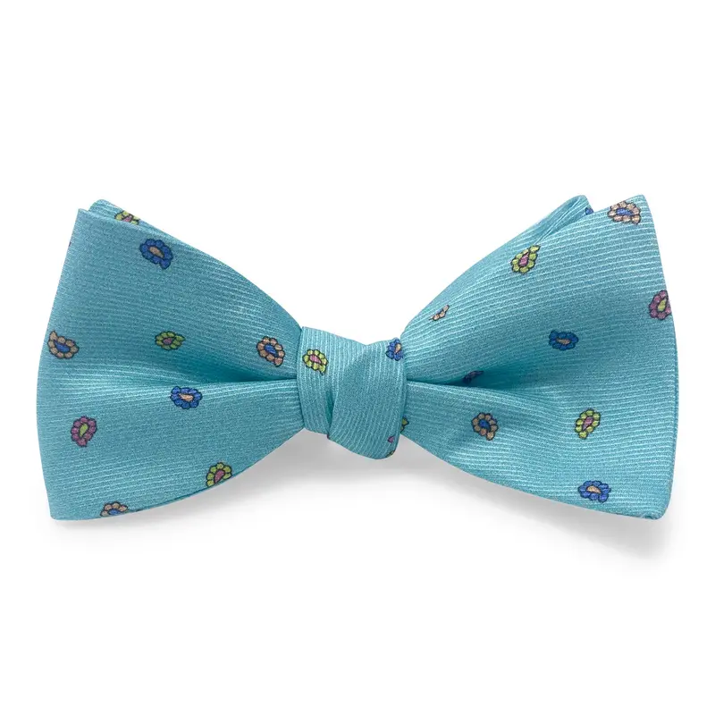 Granby Aqua Bow Embellishment 1