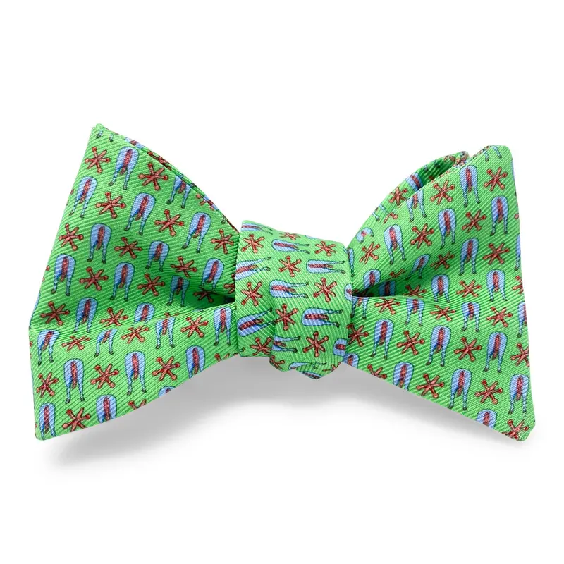 Green And Blue Bow Hair Clip – Jack Ass Collection 1
