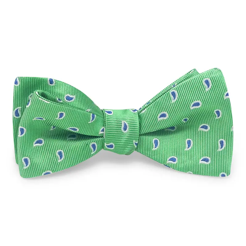 Green-And-Blue Cape Cod Bow Tie 1