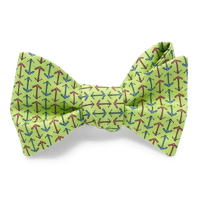 Green Bow Hair Clip – Anchor Action Design 1