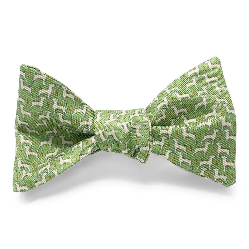 Green Bow Hair Clip – Jack Russell Style 1