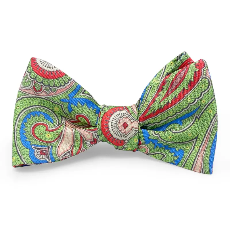 Green Elton Style Hair Bow 1