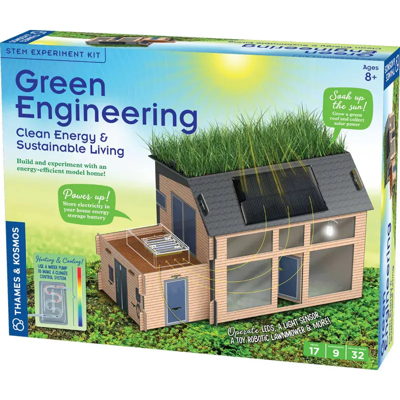 Green Engineering For Kids – Clean Energy & Sustainability Stem Book 1