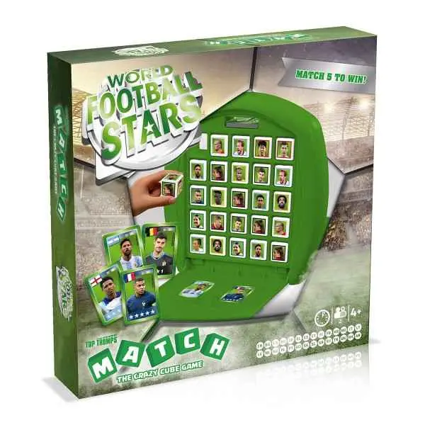 Green Top Trumps: World Football Stars Cube Matching Game 1