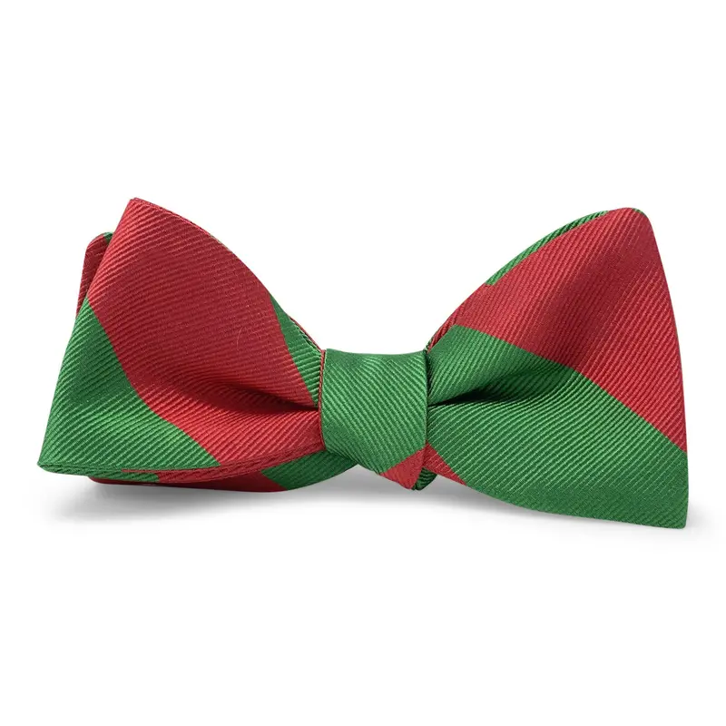 Griswold Red And Green Bow Tie 1