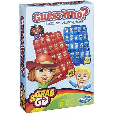 Guess Who? Portable Travel Edition – Fast-Paced Deduction Game 1