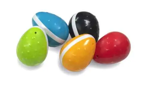 Halilit Solid-Color Egg Shakers (Assorted Colors) 1